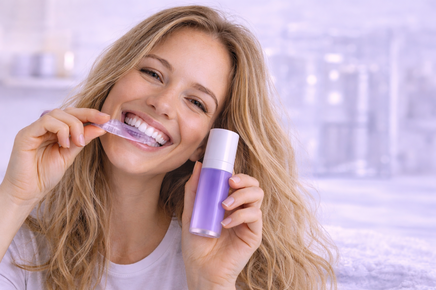 UpSmile V34 Colour Corrector zur Neutralisierung von Gelbstichen
