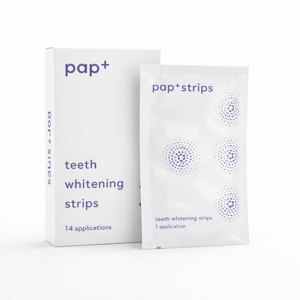 UpSmile PAP+ Teeth Whitening Strips zur schonenden Zahnaufhellung
